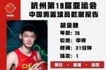 胡金秋亚运会首战数据报告：得分效率66.6% 篮下命中率71.4%